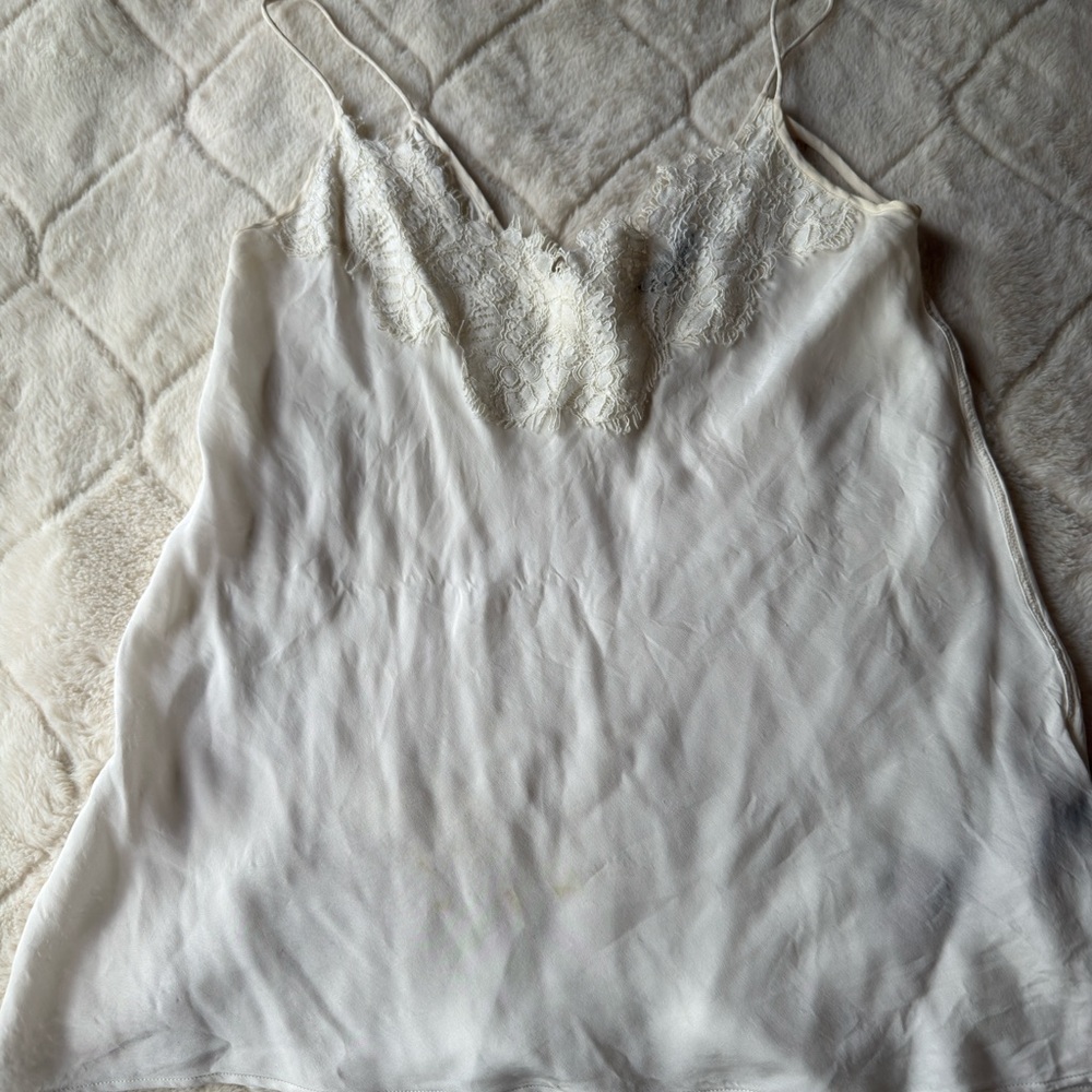 Massimo Dutti - 100% Mulberry silk top